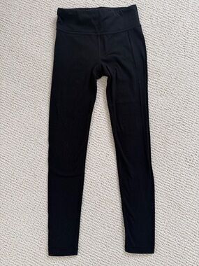 Athleta Black Kids Powervita Chit Chat leggings, M8-10